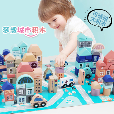 3-6岁儿童早教益智积木玩具 开启智慧的金钥匙